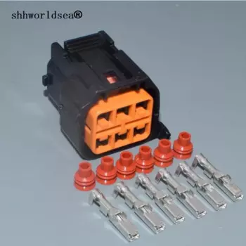 Shhworldsea 6-контактный 2,2 мм Автомобильный водонепроницаемый разъем, розетка, фоторадар, вилка для hyundai kia