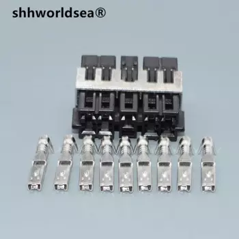Shhworldsea 9-контактный автоматический незапечатанный контактный разъем жгута проводов, кабельный разъем 144520 -2