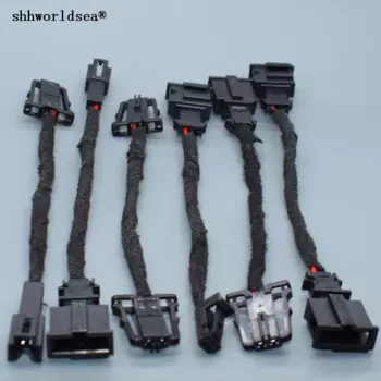 Shhworldsea динамик дверных фонарей разъем багажника подсветка номерного знака вилка для VW Audi 3B0 972 712 1J0 971 972