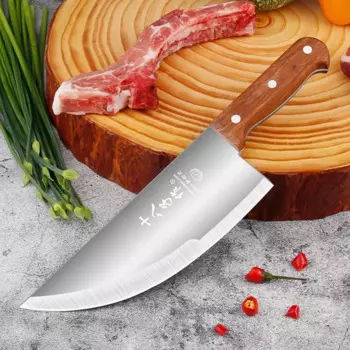 Shibazi набор профессиональных ножей мясника из нержавеющей стали, слагтер, домашний инструмент для нарезки мяса, инструмент для крупного рогатого скота, овец, свиней, обвалочные ножи, мясные ножи