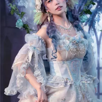 Шифоновое платье с вышивкой