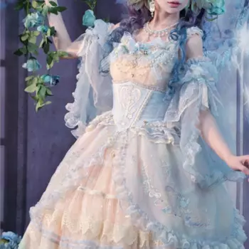 Шифоновое платье с вышивкой