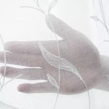 Шифоновые шторы tounw белые