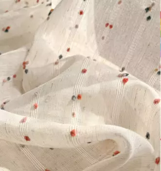 Шифоновые шторы XIMING, цветные, просвечивающиеся