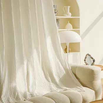 Шифоновые занавески AOSIDI белые