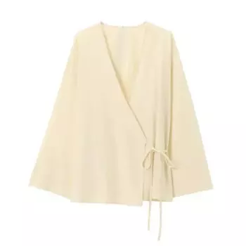 Шикарные эластичные повседневные широкие брюки BabYoung для женщин, Элегантные Свободные плиссированные длинные брюки с высокой талией и карманами