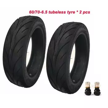Шина 60/70-6,5 для электрического скутера Xiaomi Ninebot F20/25/30/40 Max G30 G30D G30LP, переднее и заднее колесо, 10-дюймовая внутренняя внешняя шина