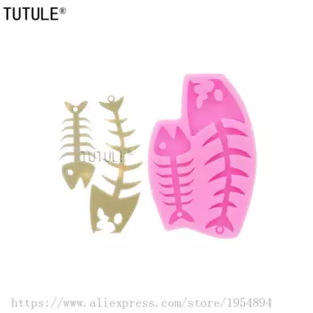 Форма для ключей и украшений из силикона