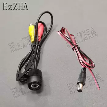 Широкоугольная HD цветная камера Водонепроницаемая универсальная резервная камера заднего вида для парковки 8-светодиодная ИК-камера ночного видения Автомобильная камера заднего вида