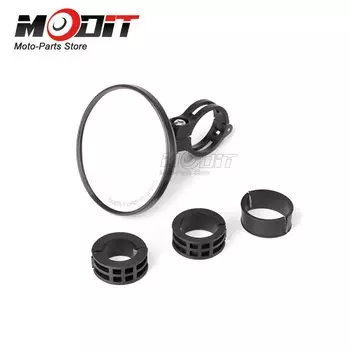 Широкоугольное мотоциклетное зеркало заднего вида с круглой ручкой для Husavarna 701 SM/Enduro FC350/450 FE250/350/501/450 TC125/250