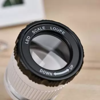 Шкала цилиндра с 30-кратной фокусировкой, увеличительное стекло высокой четкости, для измерения ювелирных изделий