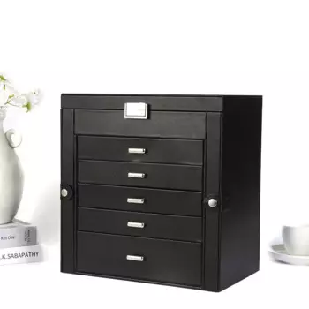 Шкатулка для украшений из искусственной кожи