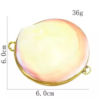 Шкатулка для украшений из розовых моллюсков