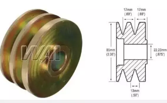 Шкив генератора для 24SI 8700019 8600504 2874863 8600017 8600407