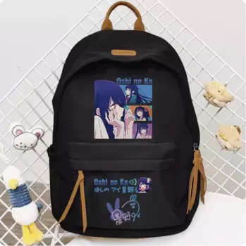 Школьный рюкзак с аниме OSHI NO KO Hoshino Ai, вместительная сумка через плечо для косплея, студенческий подарок для подростка B081