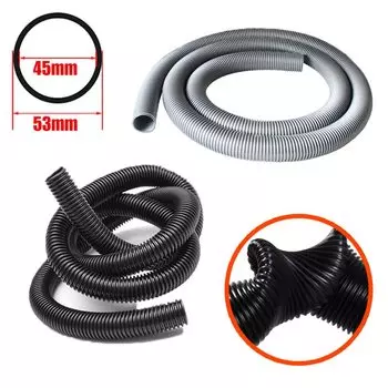 Шланг для пылесоса гибкий, прочный сменный шланг с резьбой, 45 мм, 53 мм, запасные части