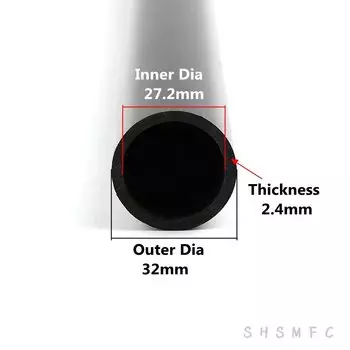 Шланг из ПВХ SHSMFC черный 50 см