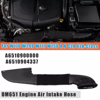Шланг воздухозаборника двигателя OM651 A6510900000 A6510904337 для Mercedes-Benz W176 W246 W117 W156 A CLA GLA-Class