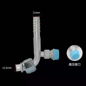 Шланговое соединение для автомобильного кондиционера, соединение воздушного охлаждения, фитинг OR\R134 с клапаном, фитинг воздушного охлаждения с клапаном