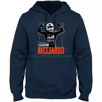 Шлем Ricciardo 100% хлопок толстовка Даниэль Риккардо Шлем Мужчины Даниэль Риккардо шлем женщины