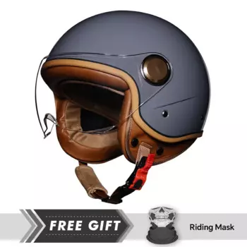 Шлем с открытым лицом для мужчин и женщин, легкие мотоциклетные шлемы унисекс с прозрачными линзами, АБС-пластик, сертификация DOT