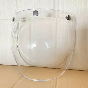 Шлем с открытым лицом козырек Ретро мотоциклетный шлем пузырьковый козырек высокая прочность Pc объектив мотоциклетные шлемы очки Casco ветрозащитная защита