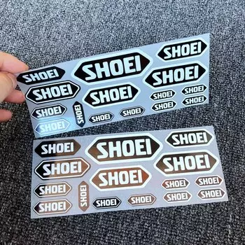 Шлем Shoei, лобовое стекло, водостойкая светоотражающая наклейка, мотоцикл Snilho, амортизирующий спонсор, логотип, наклейка «сделай сам», украшение