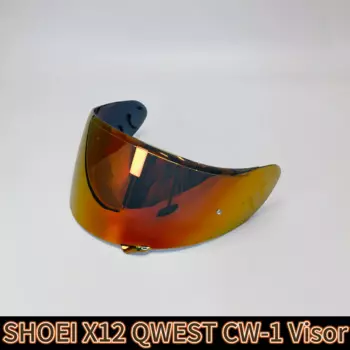 Шлем Shoei X12, козырек для шлема Для SHOEI, женская модель, женская модель, Qwest X-Spirit 2, CW1, X12, линза, зеркальная Полнолицевая маска, защитные очки