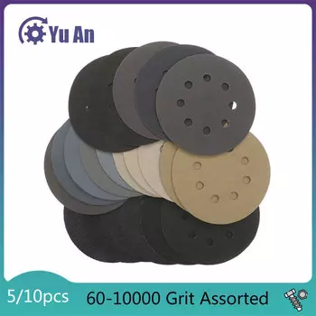 Шлифовальная бумага 5 дюймов 60-10000 зернистости