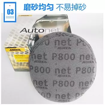 Шлифовальная бумага NoEnName_Null зернистая 6 дюймов