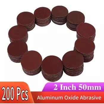 Шлифовальная бумага VIBRATITE 200 шт 2 дюйма 60-2000 зернистость