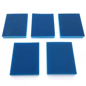 Шлифовальная губка Влажные сухие шлифовальные блоки Моющаяся и многоразовая губка для наждачной бумаги для дерева металлической мебели Краски и гипсокартона
