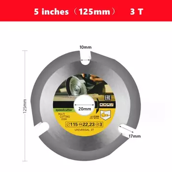 Шлифовальная машина JWXZ 4,5/5 дюймов для работы с деревом