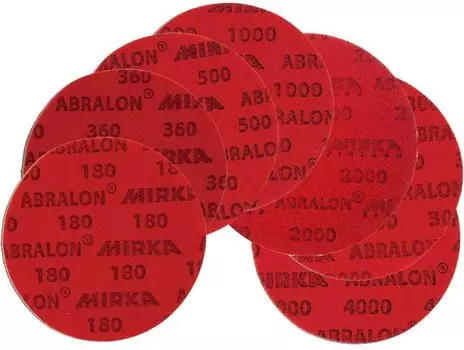 Шлифовальные диски Mirka Abralon 180-4000 grit 125 мм