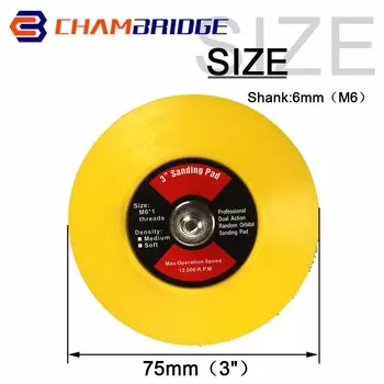 Шлифовальные диски SI FANG 25/50/75 мм с хвостовиком 6 мм