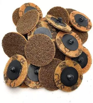 10/30 шт. 2-дюймовые рулонные быстросменные диски, диски для кондиционирования поверхности, шлифовальный диск для подготовки поверхности, зачистки краски, шлифования