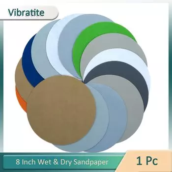 Шлифовальные диски VIBRATITE 8 дюймов из карбида кремния 60-10000 grits