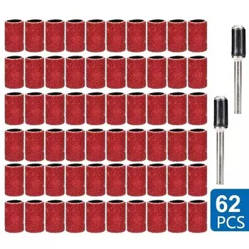 Шлифовальные ленты HAMPTON, зернистость 80, 62 шт.