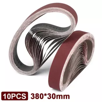 Шлифовальные ленты Onkel.J 380*30 мм, 10 шт., зернистость 60-1000