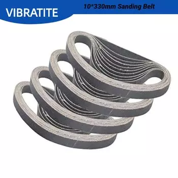 Шлифовальные ленты VIBRATITE 10 шт., 10-3/8 мм, 60-240 Grit