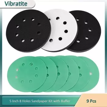 Шлифовальные накладки VIBRATITE 5 дюймов 3 шт