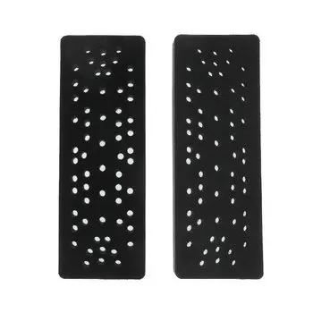 70 * 198 ММ Шлифовальная накладка с крючками и петлями, 2 шт., 62 отверстия толщиной 10 мм для защитной полировальной машины и шлифовального станка