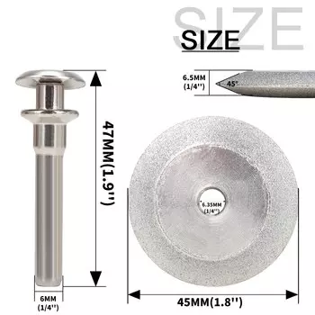 Шлифовальный диск алмазный NuoDunco 45 мм