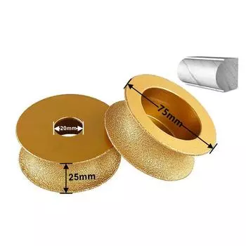 Шлифовальный диск okerqi 75 мм, диаметр отверстия 20 мм