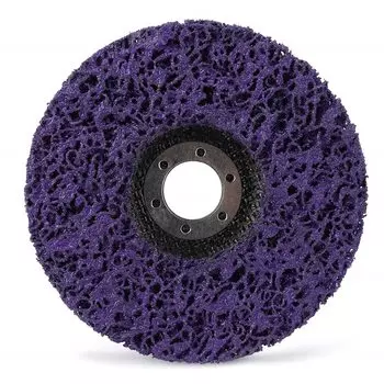 Шлифовальный диск полипропиленовый 125 мм фиолетовый