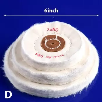 Шлифовальный круг из хлопка ZLinKJ 3-8 дюймов