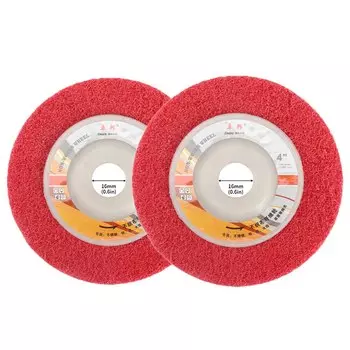 Шлифовальный круг из нейлонового волокна, 100 мм, 2 шт.