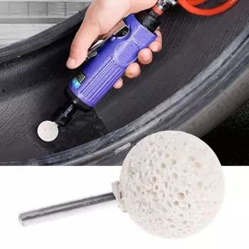 Шлифование автомобильных шин для головки рашпиля, щетка для прокола, буферная полировка, хвостовик мяча для гольфа