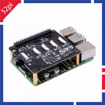 Шляпа 52Pi B14 Quad FPC PCIe для Raspberry Pi 5 с возможностью дождя