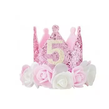 Шляпа с короной YINLCENT для дня рождения